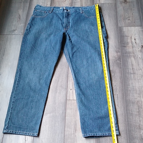 CARHARTT STRAIGHT TRADITIONAL FIT JEANS 40X30 - Picture 10 of 12